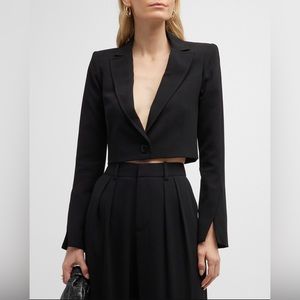 Alice + Olivia Cropped Blazer Size 4